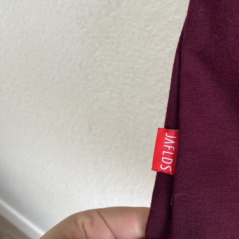 Jaflds Portland burgundy tshirt dress - Picture 4 of 5